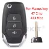 433Mhz Flip Remote Car Key For Kia Picanto Sportage Rio3 K5 K2 For Hyundai I20 I30 IX35 I35 Accent Solaris Elantra Picanto ID46