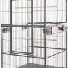 Bold Chicken Coop Run Large Metal Chicken Pen Outdoor, Poultry Cage Spire Shape, Heavy Duty Walkin for Yard with Waterproof