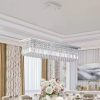 Pendant Light Bedroom Nordic LED Crystal Hanging Lamp Suspension Luminaire Home Decor Lustre for Kitchen Island Dining Room