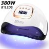 Professional 45000RPM Electric Portable Nail Drill Machine Rechargeable Low Noise Nail Sander File for Manicure Salon Tool
