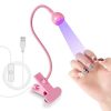 Electric Nail Polish Drill Set Machine With Light Multiple Gears Portable for Acrylic Manicure Pedicure Polishing Care Tools