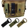 multifunctional Outdoor Sports Accessories Nylon Webbing Hang Buckle Strap Keychain Belt Clips Carabiners