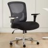 Gaming Chair, with Lumbar Cushion and Decorated Ears, Cute Ergonomic Computer Chair with Footrest, Reclining, PC Game Chair
