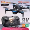 New Xs9 RC Drone Obstacle Avoidance Foldable 8K Professional Wide Angle Triple HD Camera RC Helicopter WIFI FPV Helicopter Gifts