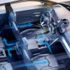 Portable Car Seat Fan 3 Speeds Adjustable Car Headrest Cooling Fan 5V/2A Electric Car Seat Fan Car Interior Accessories