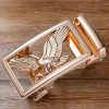 Golden Eagle automatic buckle men's alloy automatic belt buckle high-quality buckle head men's business, exquisite packaging