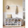 Tall Bathroom Cabinet Narrow Storage Cabinet with Doors and Adjustable Shelf Freestanding Floor Linen Slim Cabinet for Kitchen