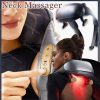 Back And Neck Smart Massage Instrument Shoulder Neck Massage Cervical Vertebra Health Care Vibrator Heating Relieve Pain Muscle