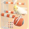 Chicken Coop, 56" Large Wooden Chicken Hutch with 6 Nesting Boxes, Outdoor Hen House Chicken Cage