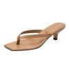 Women And Men's Outdoor Slides Casual Closed Toe Sandals For Adults Flannel Upper Fashion Slippers Non-slip Slip-on All Season