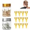 5-50 Pcs/set Opening Silver Hair Ring Hip-hop Hair Braid Charm Dreadlock Beads Clips Cuffs Rings Jewelry Dreadlocks Accessories