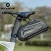 NEWBOLER Bicycle Saddle Bag Seamless Waterproof Wear-Resistant Rotating Lacing Buckle Mini Saddlebag Bike Accessory