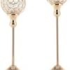 24/36 Hanging Tea Lamp Candlesticks, Glass Tea Lamp Holder Hanging Glass Spherical Plant Terrace, Diameter 2.36inch Hanging Tea Lamp Holder Wedding Family Party Tree Decorative Terrace