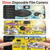 Retro Reusable 35MM Film Camera Waterproof Reloadable Film Camera Without Film Children Camera Film Camera for Shooting
