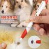 3/12/24pcs Tick Removal Kit for Dogs Cats Humans Plastic Tick Remover Various Flea Remover Hook Tick Remover Tweezer Tick Pull