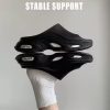 Summer Lovely Solid Color Home Slippers For Women Men Non-slip EVA Bathroom Slides Females Concise Light Sandals Couples Shoes