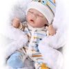 Reborn Baby Dolls - 12 Inch Realistic Sleeping Newborn Small Baby Doll for 3 + Year Old Kids