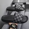Tongs de Massage pour hommes, chaussures de plage respirantes d'été, sandales de luxe pour hommes, pantoufles respirantes de