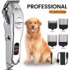 Pet Grooming Vacuum Kit 5-in-1 Pet Grooming Kit with 2.0L Dust Cup for Shedding Dogs/Cats, Low Noise Hair Remover