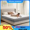 Full Size, 10 Inch Memory Foam Mattress in A Box, Medium Firm Full with Individual Pocket Springs, 10 Inch Full Size Mattress fo