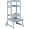 Ladder 5 Step Lightweight Folding Step Ladder Aluminum Step Stool with Widened Anti-Slip Strip Pedal Convenient