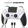 DATA FROG Bluetooth-Compatible Game Controller for PS4/Slim/Pro Wireless Gamepad For PC Dual Vibration Joystick For IOS/Android