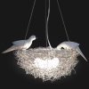 New restaurant chandelier modern simple dining room table bar lights long strip spotlight creative designer pendant lamps