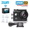 Action Camera 5K 4K60FPS  50MP 2" Touch Dual Screen 5X Zoom Wi-Fi EIS  170° DVR Webcam Wireless Mic 30M Waterproof Sport Camera