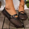 Mary Jane Shoes for Women New Fashion Medium Heeled Women Single Shoes Soft and Comfortable Red Ballet Shoes Zapatos De Mujer
