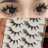 New Eyelash Extension Tweezers Precision Fiber Tip Stainless Steel Pointed Volume Eyelashes Tweezers Supplies Nails Beauty Tools