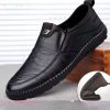 Luxury Mens Leather Shoes Retro Carved Lace-up Brogue Oxford Wedding Men Dress Shoes Male Formal Business Gentleman Office Shoes