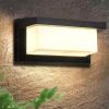 Outdoor IP65 waterproof up and down emitting LED wall lights, acrylic garden balcony porch street lights, wall lights, decorativ