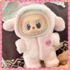 Labubu Doll Clothes Baby Penguin Onesie Labubu I II Idol Dolls 15/17cm Plush Doll'S Clothes Sitting Party Accessories