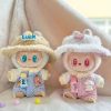 Cute Doll Clothes Outfit Accessories Classic Dress Set for 17CM Labubu V2 Mini Dolls Clothing Girl Kid Gift Labubu Ropa