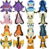 New Arrival Pokemon Plush Backpack Anime Gengar Charizard Piplup Eevee Mimikyu Soft Stuffed Schoolbag Shoulder Bag Toy for Kids