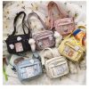 New Kawaii Bag Girls New JK Transparent Bag Small Crossbody Bag For Women Purses and Handbags Shoulder Bag Itabag Bolso