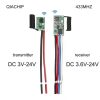 433 Mhz Superheterodyne RF Receiver and Transmitter Module 433Mhz Remote controls For Arduino uno Wireless module Diy Kits