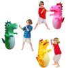 Boxing Training Tumbler Bags Kid Inflatable Standing Punching Boxing Bag Outdoor Training Bags Antistress Toy Kids