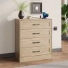 Dresser for Bedroom Storage Drawers, Fabric Storage Tower with 2/4/5/6/7/8/9/10 Drawers Sturdy Metal Frame