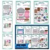 Transparent Stamp Sketch Flowers Clear Stamps Fairy Rubber Silicone Seal for DIY Scrapbooking Card Making Album Photo Decoration