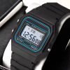 Men Watch Fashion LED Digital Watches Man Sports Military Wristwatches Vintage Silicone Wristband Electronic Clock Reloj Hombre