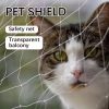 Dog Cat Flap Door with 4 Way Security Lock Flap Door for Dog Cats Kitten ABS Plastic Small Pet Gate Door Kit Cat Dogs Flap Doors