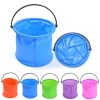 1pc Beach Sand Bucket Toy Collapsible Bucket Gardening Tool Outdoor Pool Play Tool Kids Summer Water Fun Toy Birthday Gift