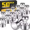 1-50Pcs Metal Magnetic Pins Portable Magnetic Thumbtacks for Whiteboard Cone Strong Magnets Fridge Pushpin Home Storage Tools