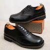 New Genuine Leather Handmade Shoes Casual Shoes For Men Flat Platform Walking Shoe Outdoor Footwear Loafers Breathable Sneakers