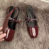 Women Ballet Flats Fashionable Elegant Round Toe Shoes Women Comfortable Street Style Soft Sole Ballet Shoes Mary Jane Shoes