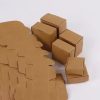 10/20PCS 6 Size Jewelry Organized Packaging Kraft Paper Box Necklace Earring Storage Wholesale Supplier