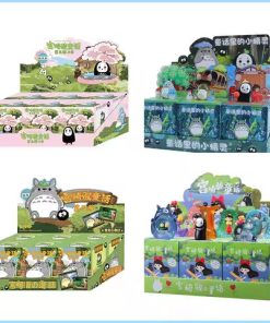 Anime Totoro Blind Box Hayao Miyazaki Fairy Tale Elves Mysterious Box Anime Model Kids Birthday Gift Bedroom Kawaii Home Decor
