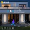 190led Solar Led Light Outdoor Garden Decoration Wall Lamp With 4 Mode IP65 Waterproof Solar Motion Sensor Light For Yard Door