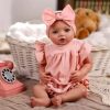 BABESIDE Lifelike Reborn Baby Dolls - 17 " Realistic Newborn Baby Doll Real Life Baby Doll  with Accessories Set For Kids 3+